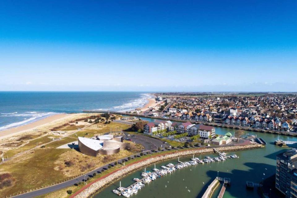 Ancre - Vue Sur Mer - Port Courseulles-Sur-Mer Exterior foto